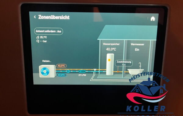 Luft-/Wasser Wärmepumpe Steuerung, Referenz Laaber